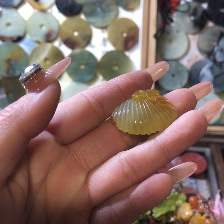 岫玉岫玉挂件未镶嵌