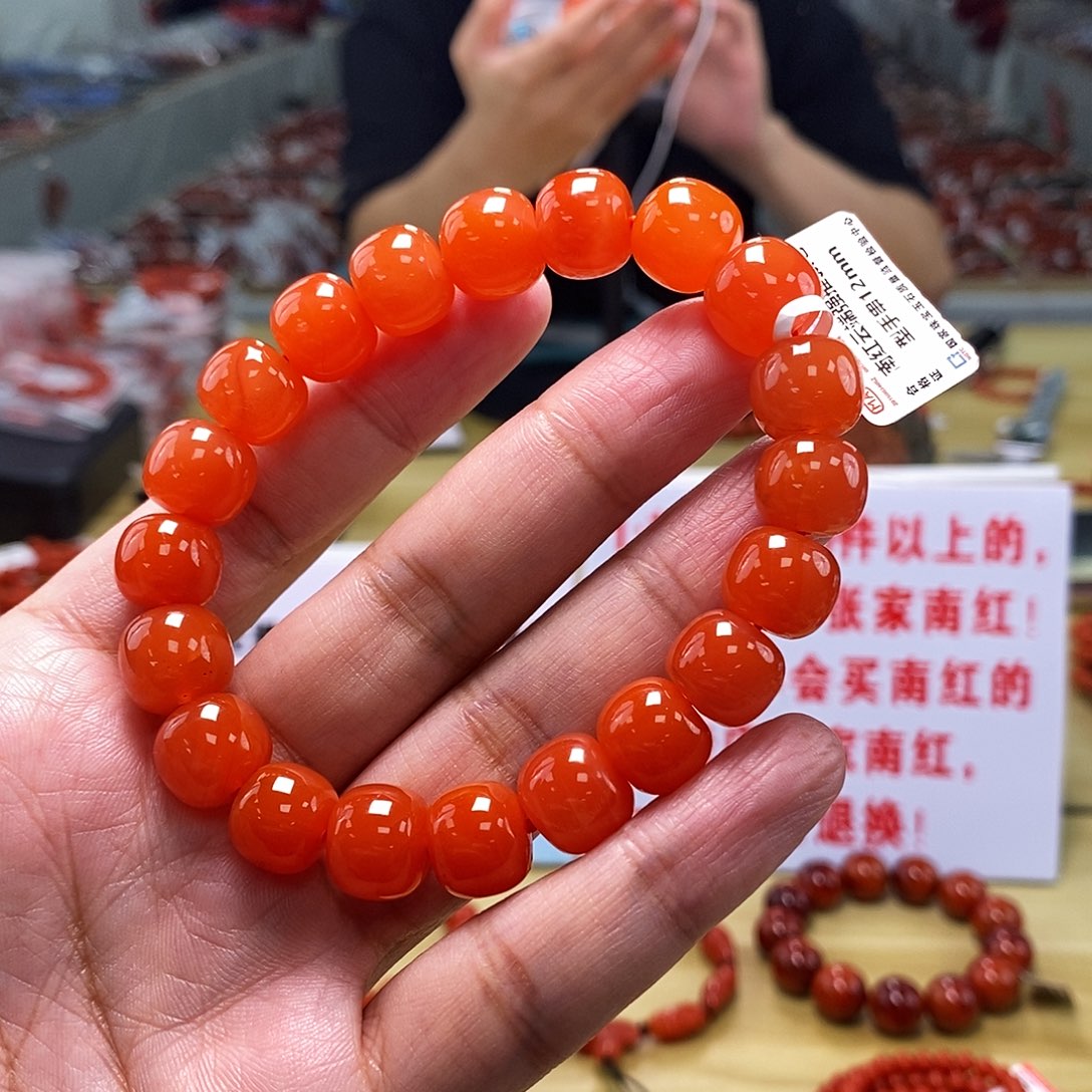 南红玛瑙12mm（多样性发一）未镶嵌