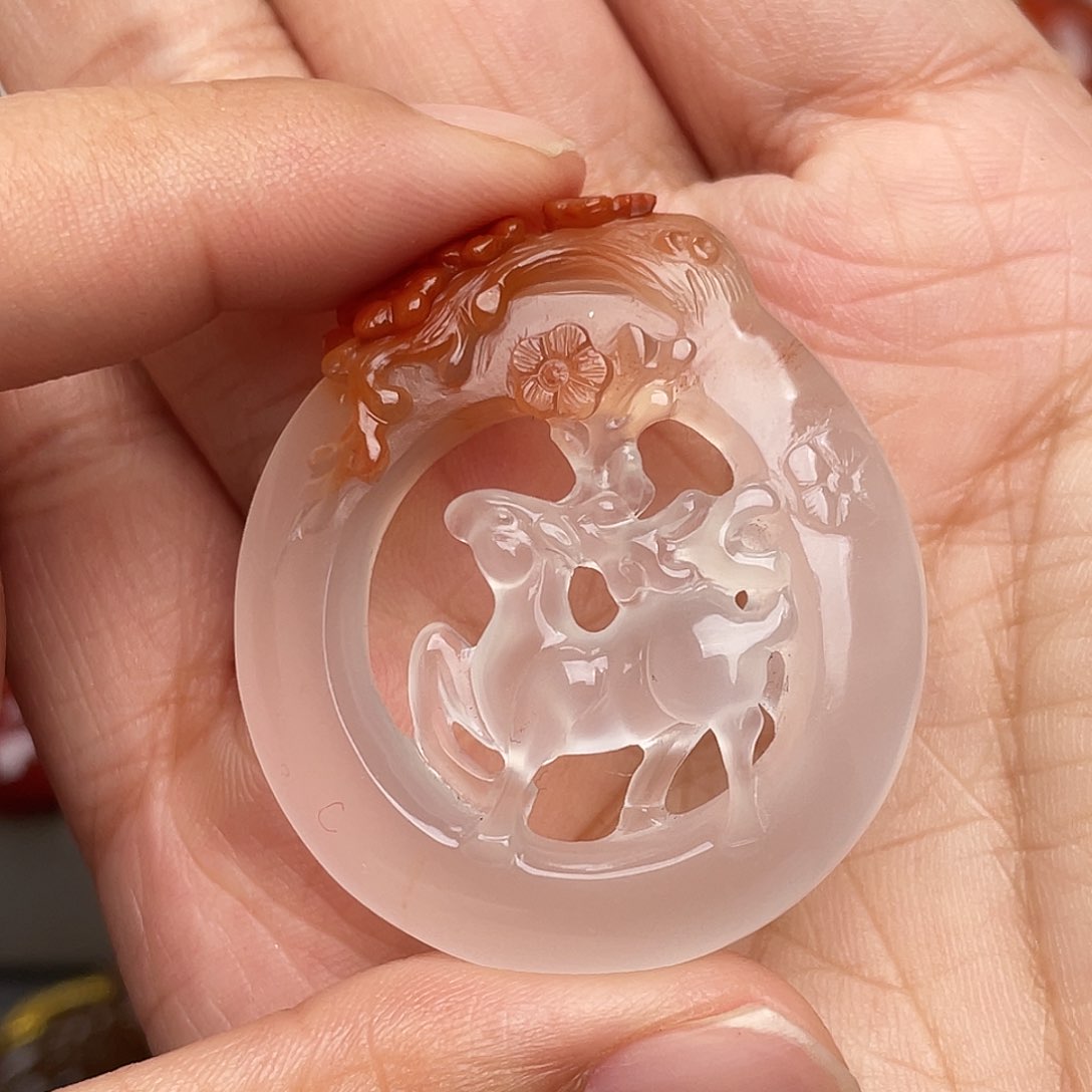 南红玛瑙手链未镶嵌小*九