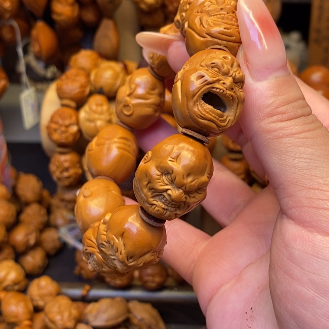 橄榄核手串/手链山鬼恶僧