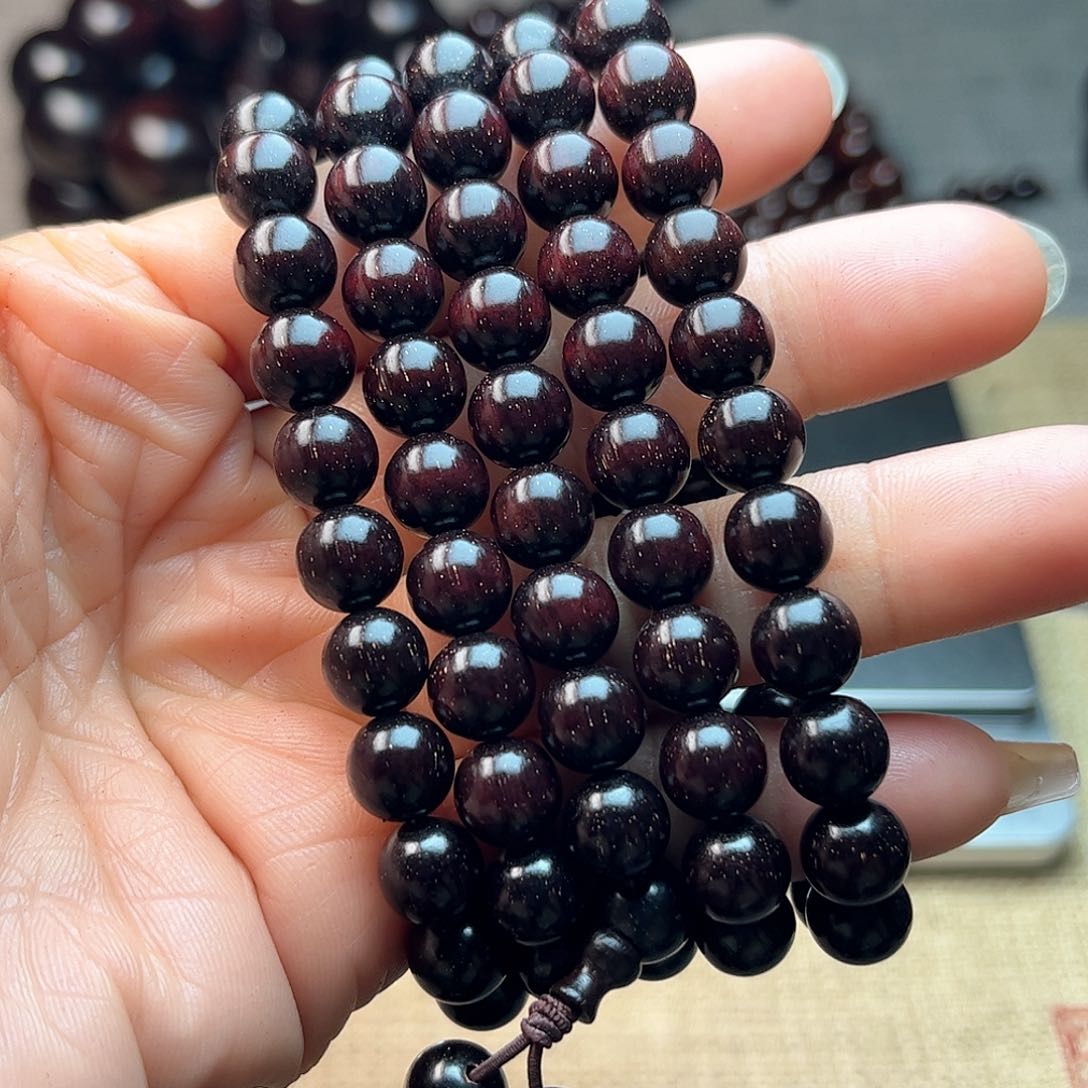 檀香紫檀（小叶紫檀）姆*胃0.8 108颗