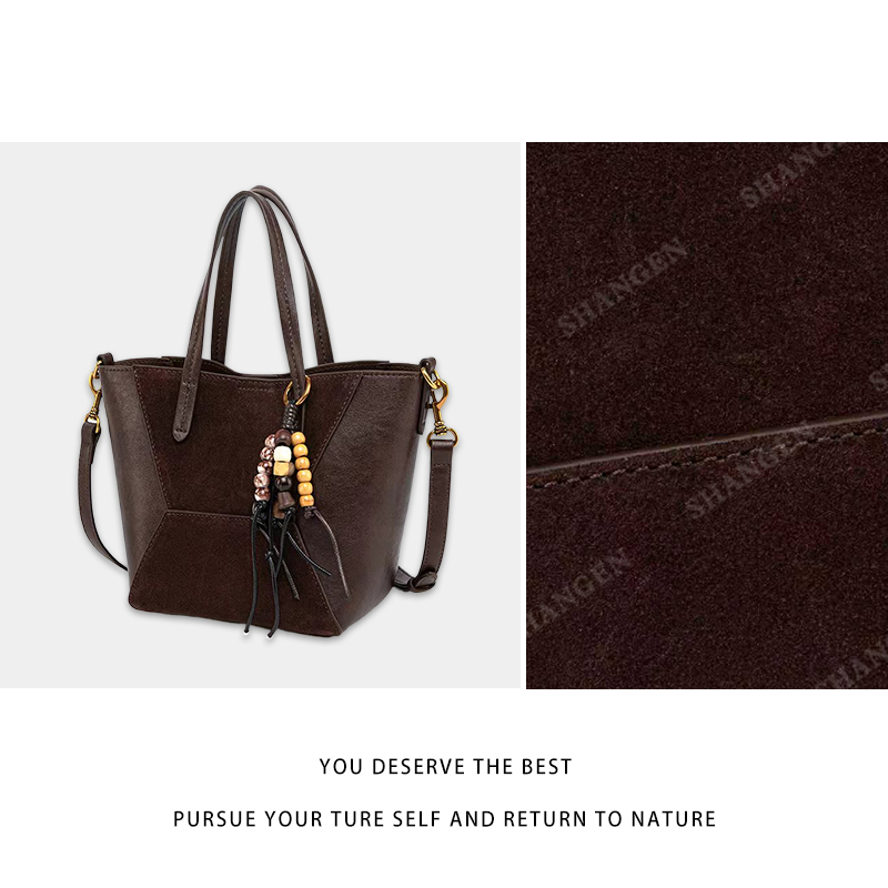 【尚恩CC】QYX-81641-1-可可棕-轻奢时尚百搭新款女包