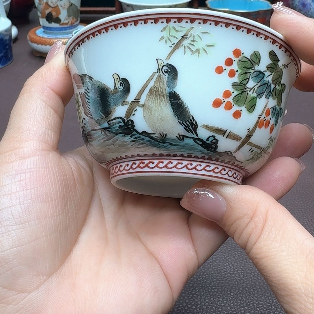 瓷片景德镇仿古手工制作精品展示