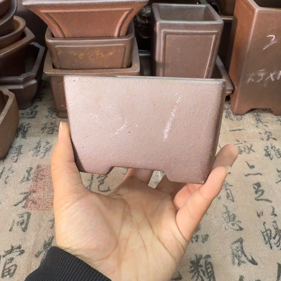 紫砂花盆64号宜兴紫砂正品10.5x6.5