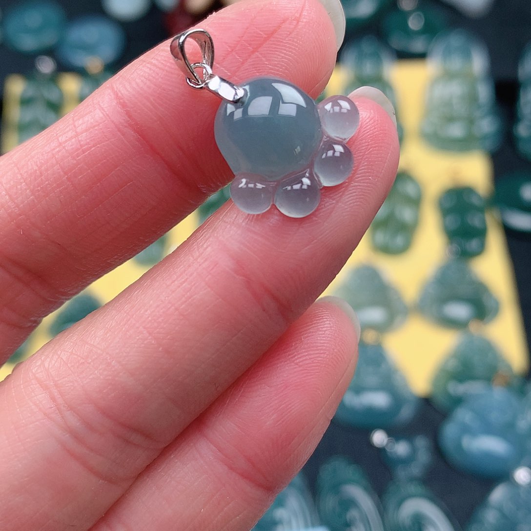 翡翠吊坠(不含链)未镶嵌吊坠