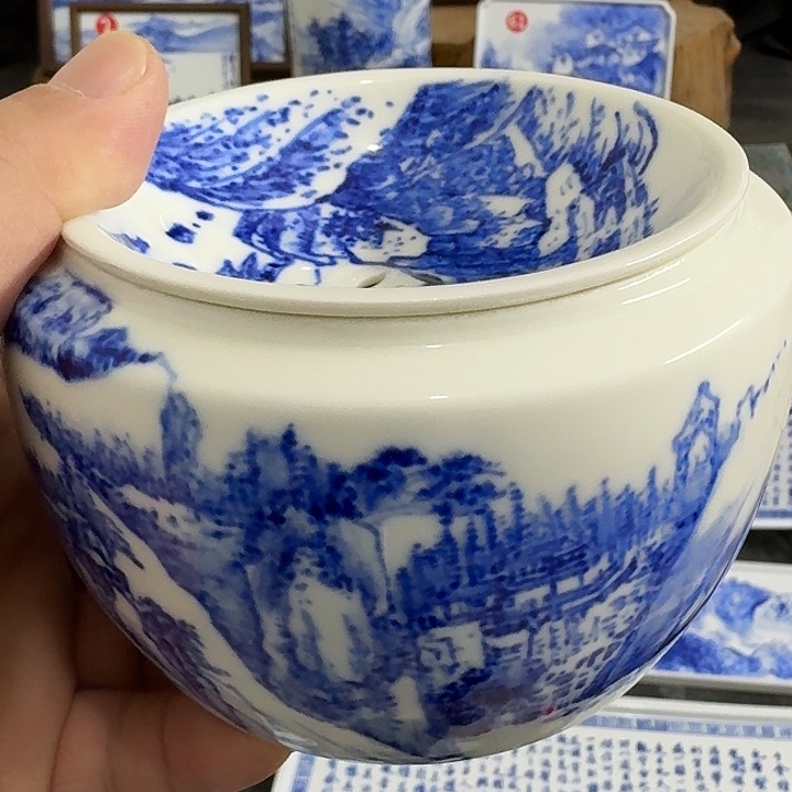 瓷片景德镇瓷器手工手绘