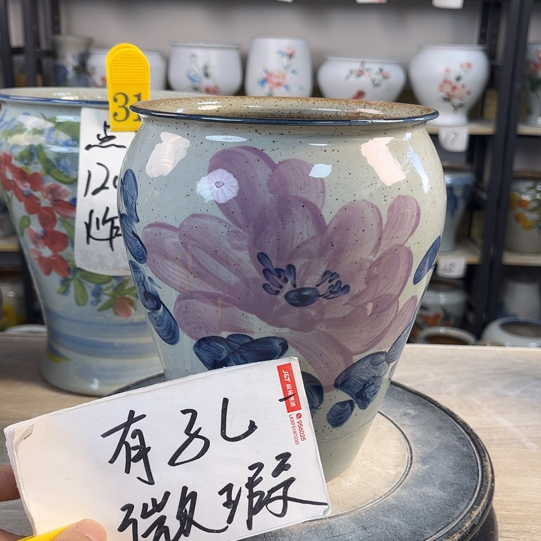 罐Cc1景德镇陶瓷花盆