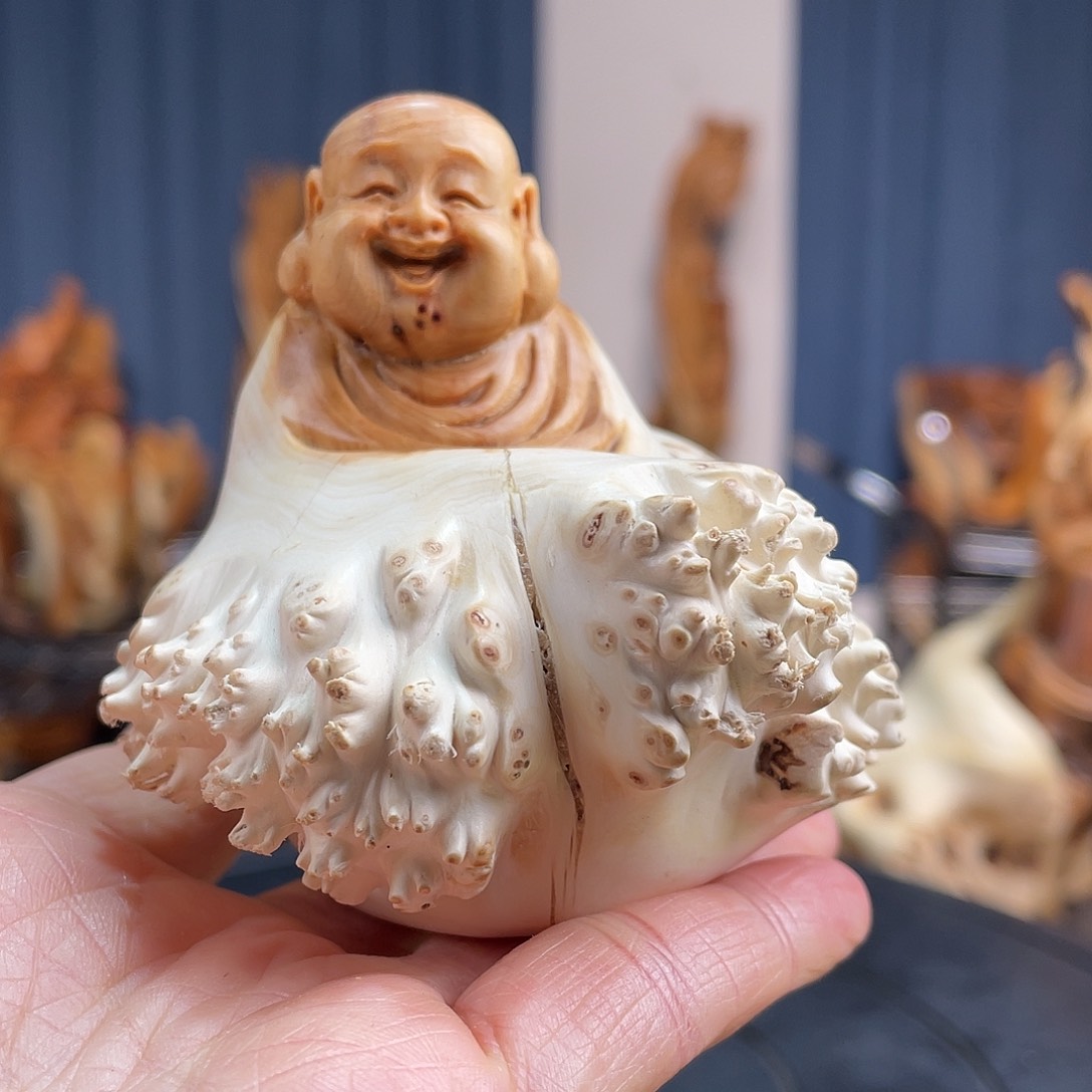 柏木（崖柏）手把件