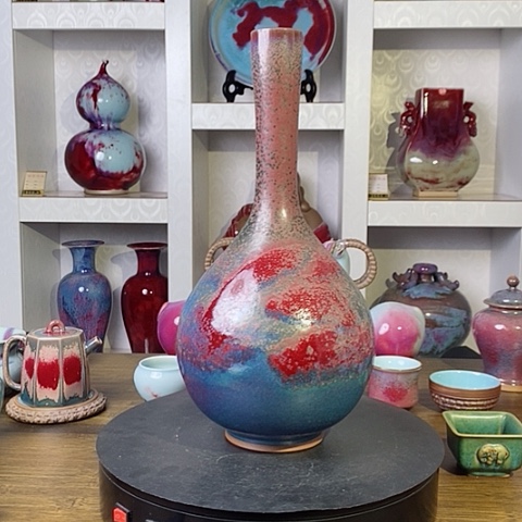 摆件禹州神后钧瓷原产地~