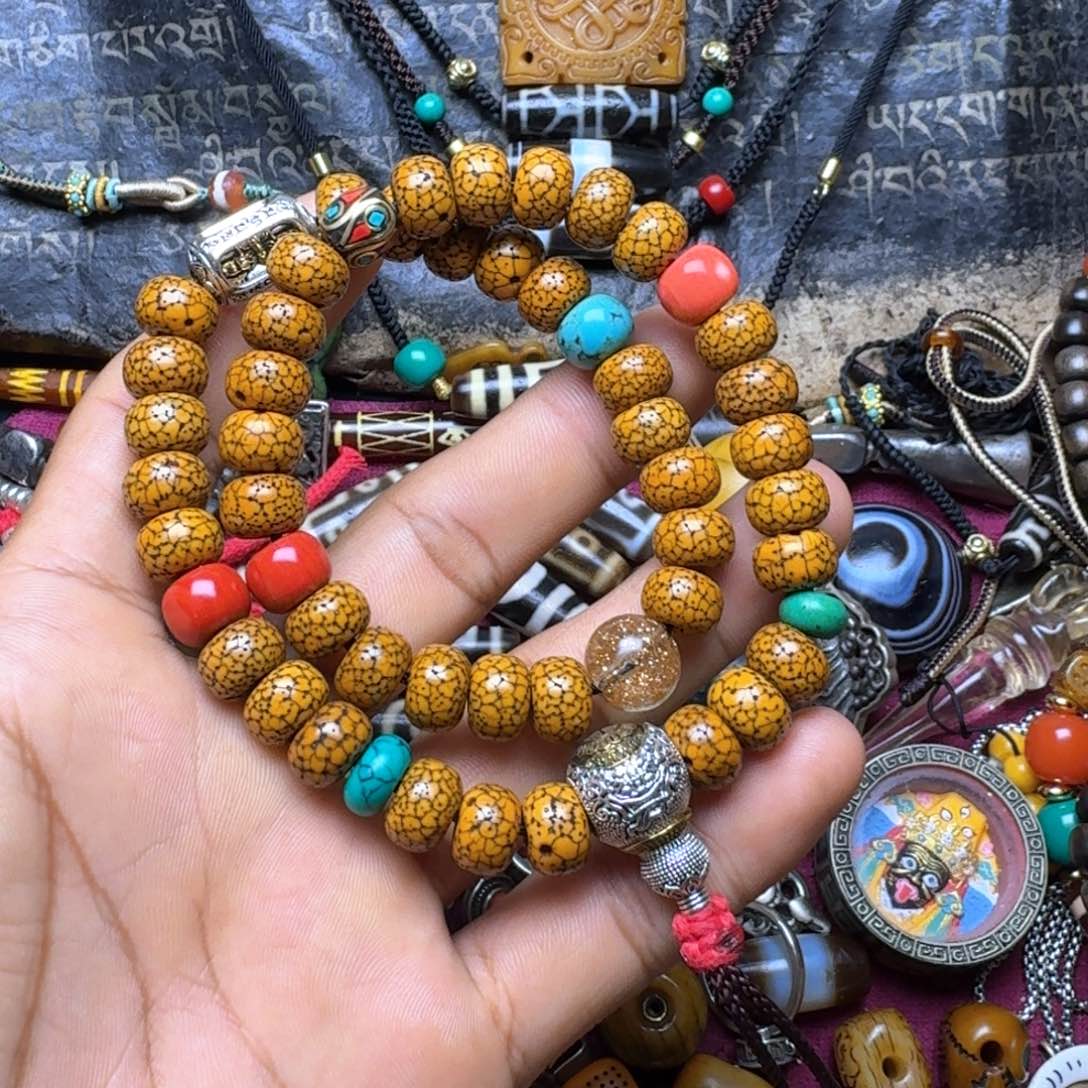 金刚菩提手串星月菩提双圈86