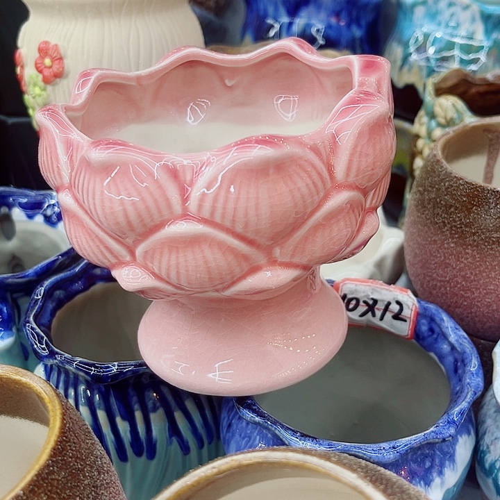 有孔.多肉陶瓷花盆！