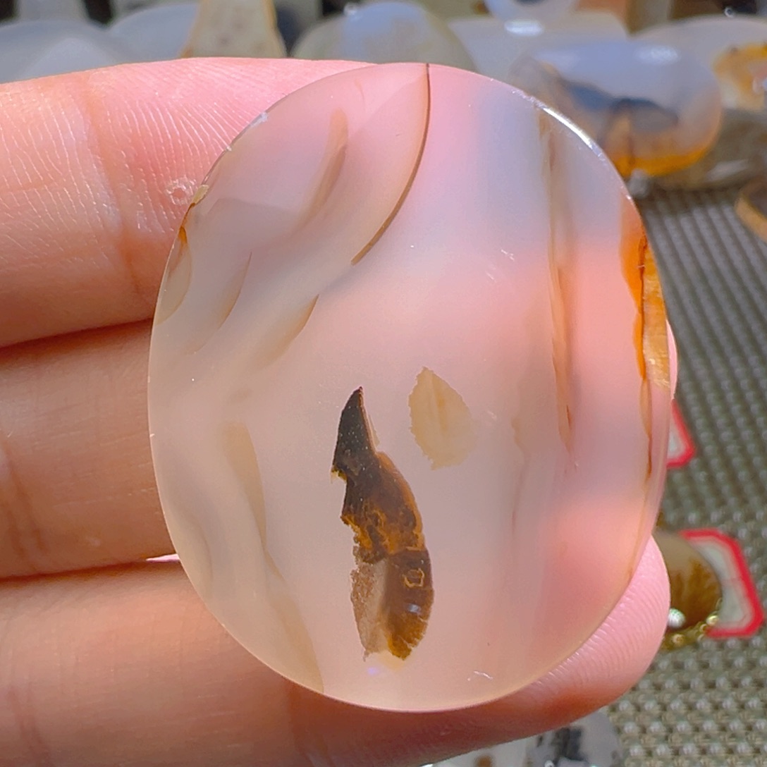 玛瑙/玉髓颈饰合金