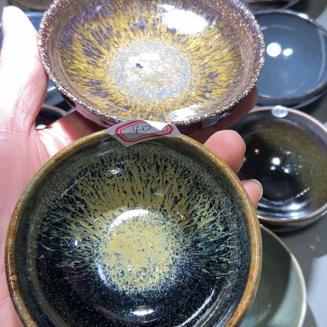 茶盏5*开300 、40建窑建盏壹铭建盏