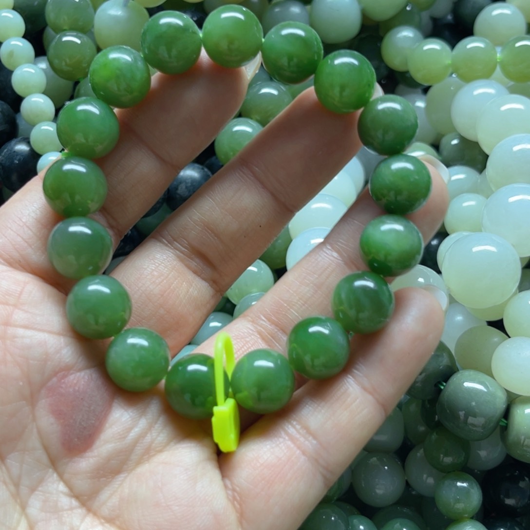 和田玉手链未镶嵌