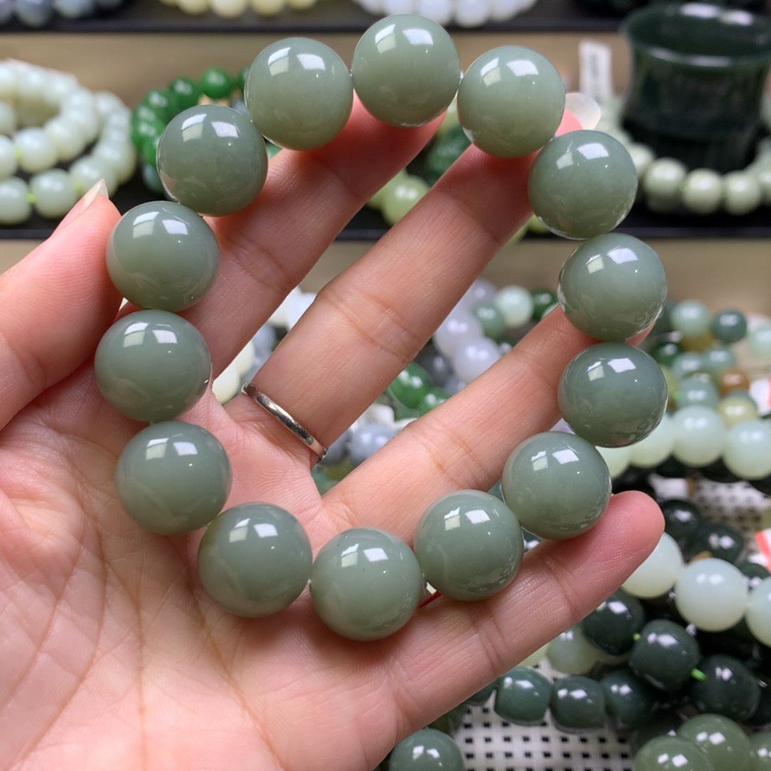 和田玉手链未镶嵌