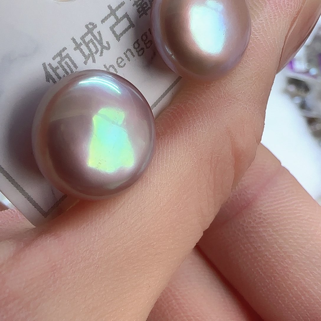 银S925镶嵌项链定制703淡水珍珠