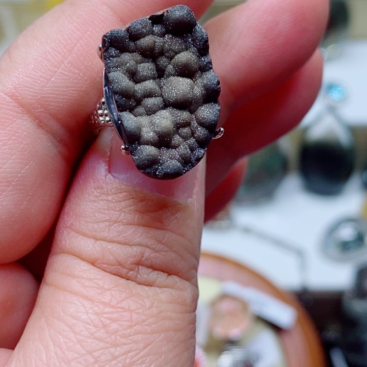 水晶戒指未镶嵌水晶