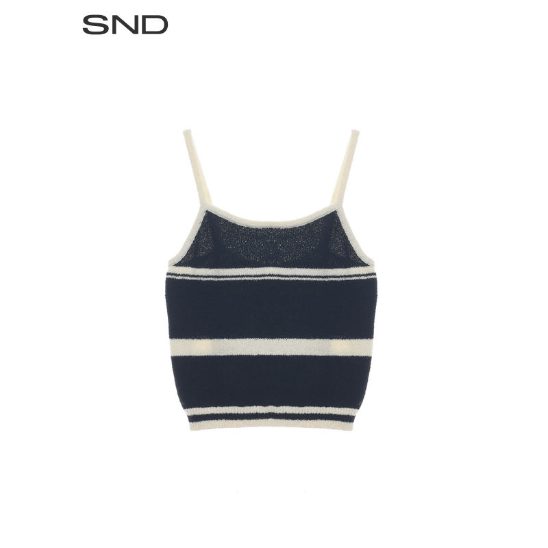 【LUMING ROOM 设计师品牌】SND 条纹ZZ吊带