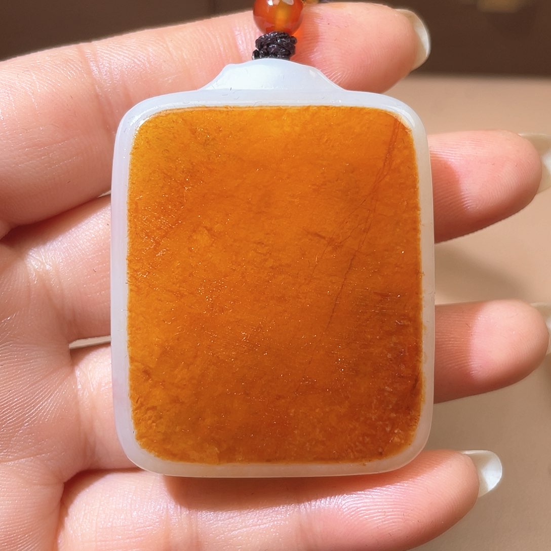 和田玉未镶嵌颈饰A7 