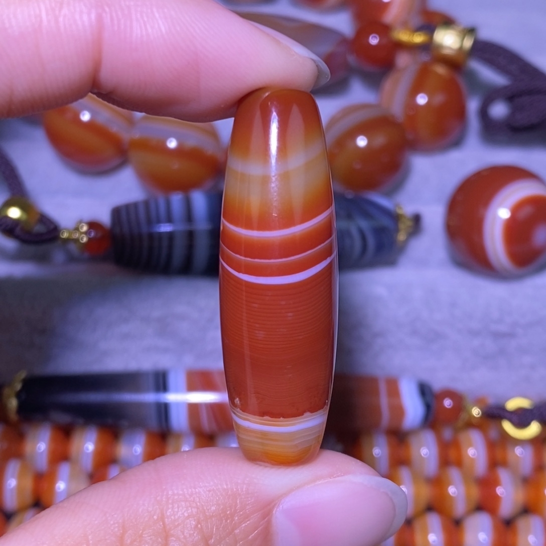 玛瑙/玉髓未镶嵌颈饰