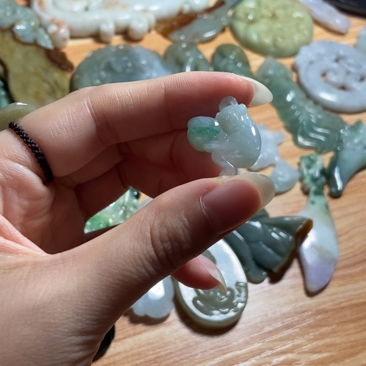 颈饰未镶嵌翡翠翡翠吊坠
