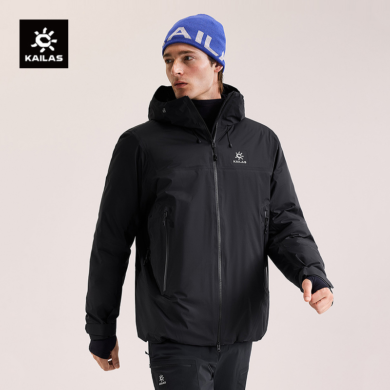 KAILAS凯乐石 阿斯本硬壳羽绒服700蓬鹅绒防风防水户外滑雪外套男