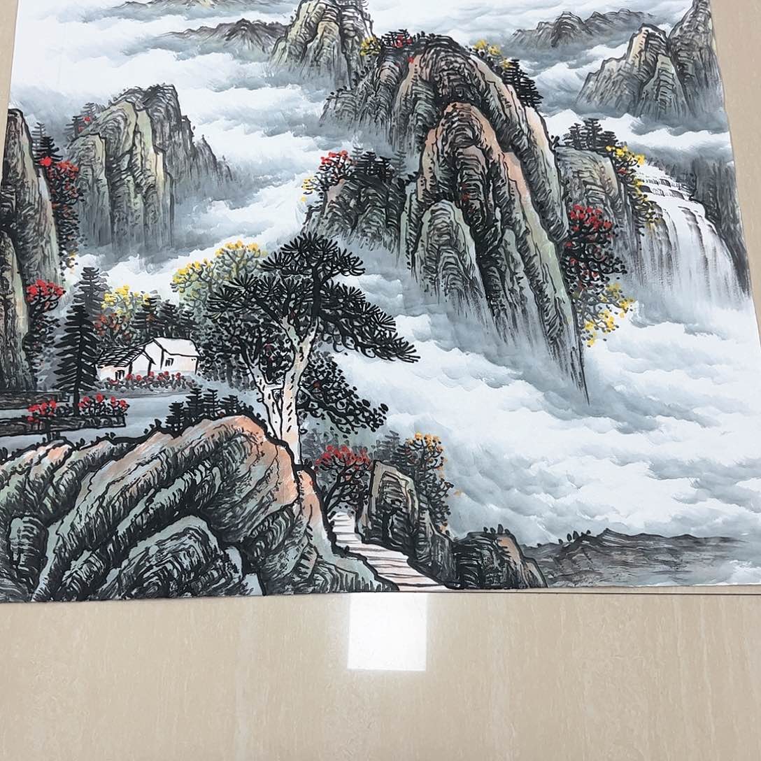 国画精品国画作品