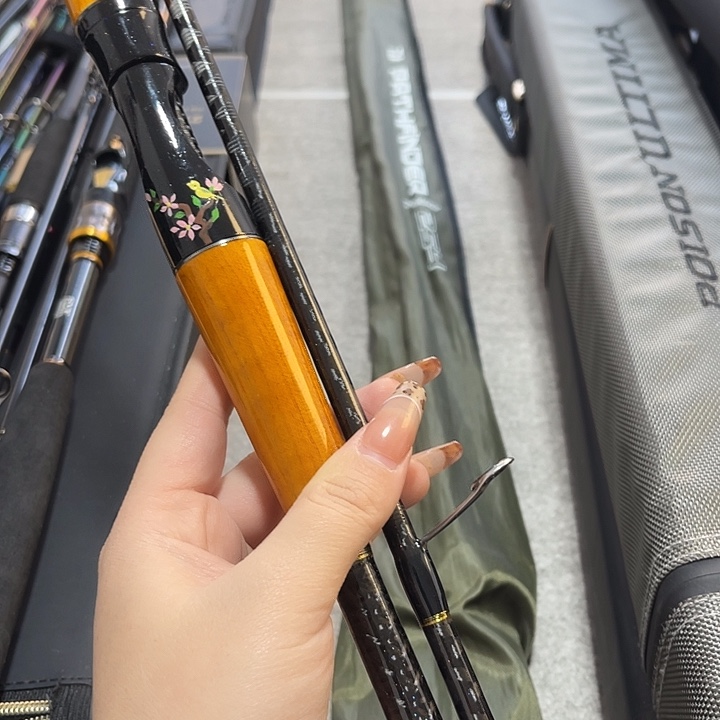 骑***克碳素2.4m古洛川2.4ml路亚直