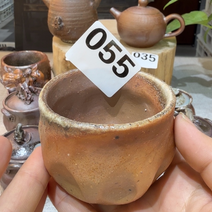 陶盘精品柴烧福利放漏