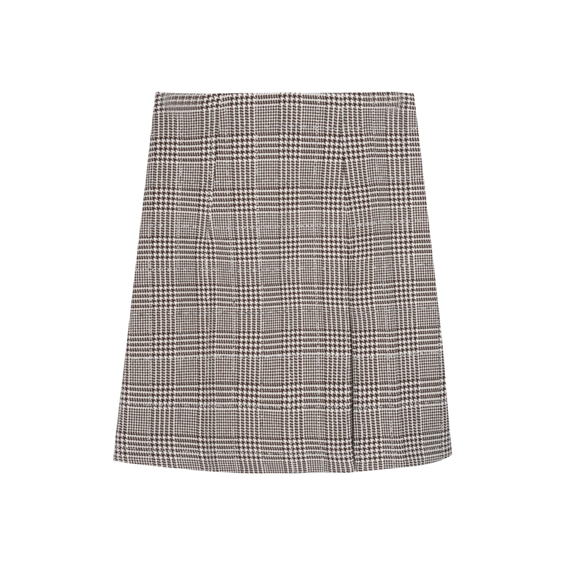【辛小北专属】春季百褶裙半身裙X型格纹短裙格子A型BJ6302334281