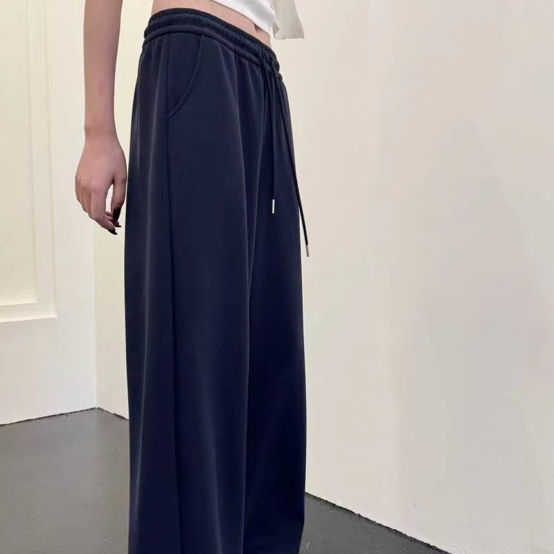 【主播推荐】女士休闲莱赛尔天丝女裤休闲直筒裤加厚款7081