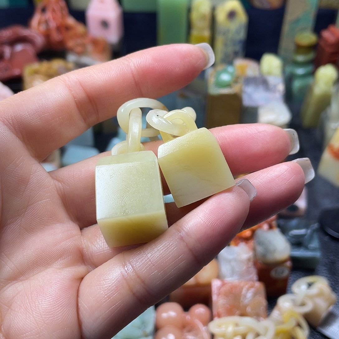 昌化石印石蘭*石料石