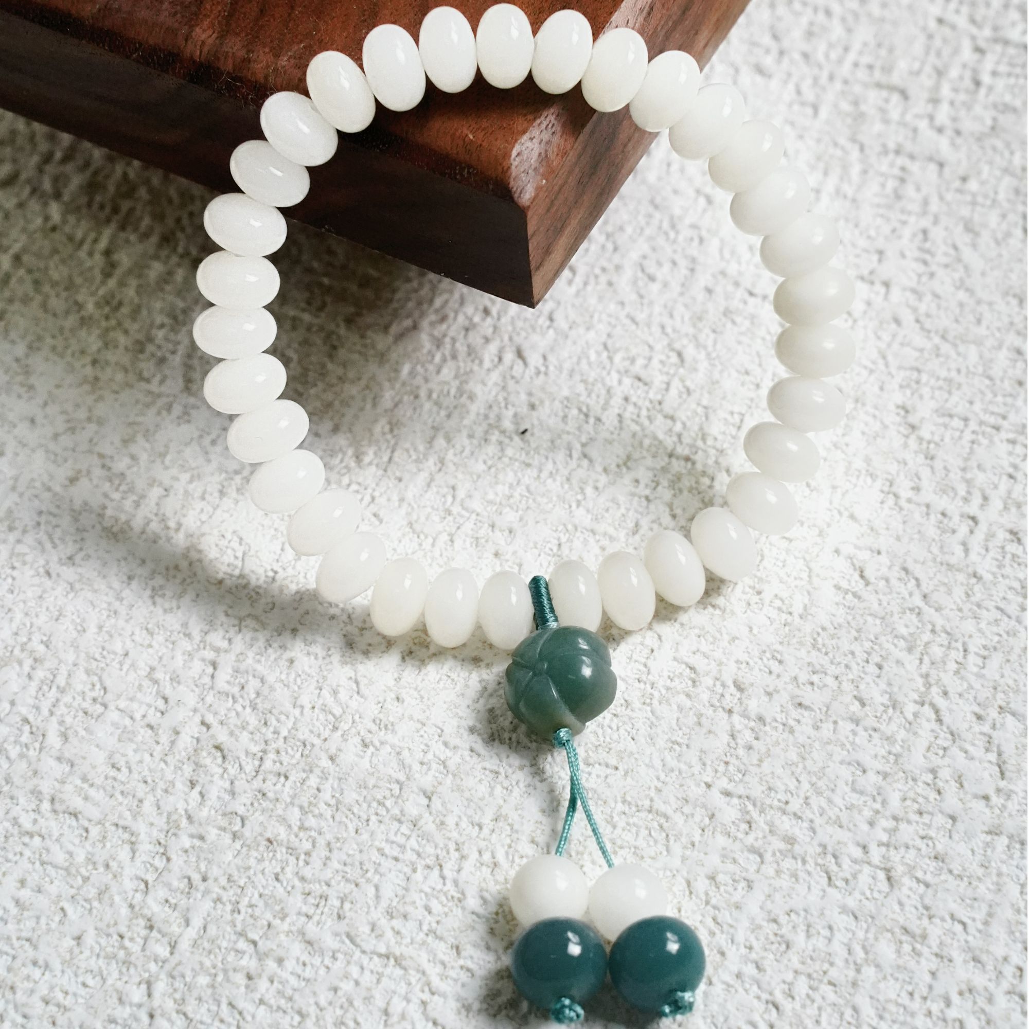 非金属木质手链 天然菩提八厘米手链念珠手串计数手链34-1颗