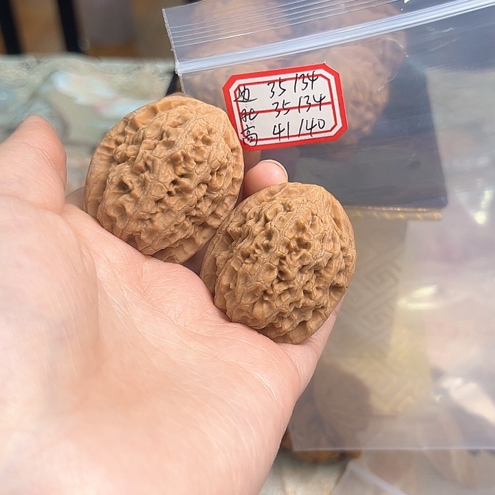 文玩核桃把件非嫁接将军榜
