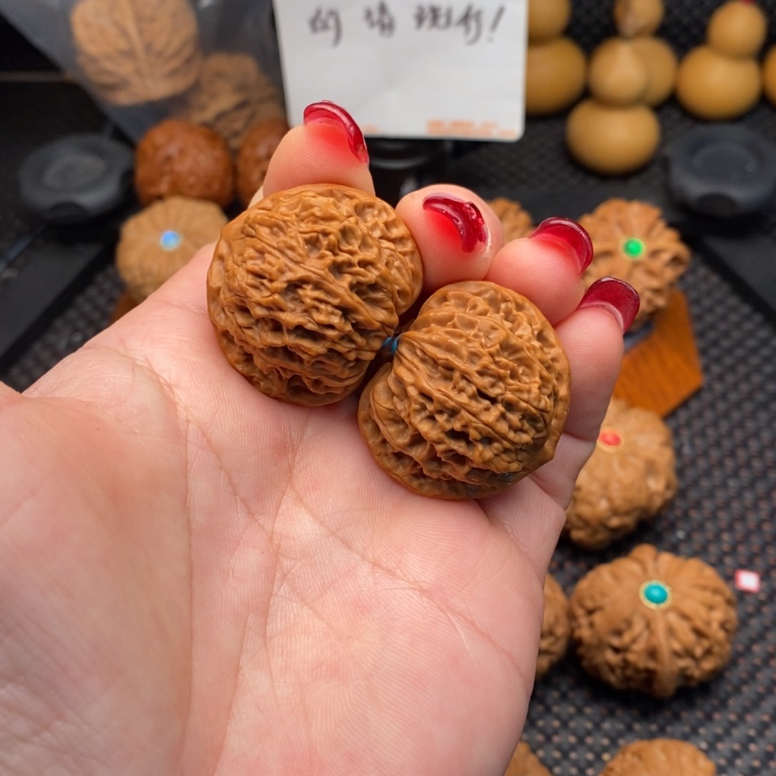 文玩核桃把件简**单玲珑