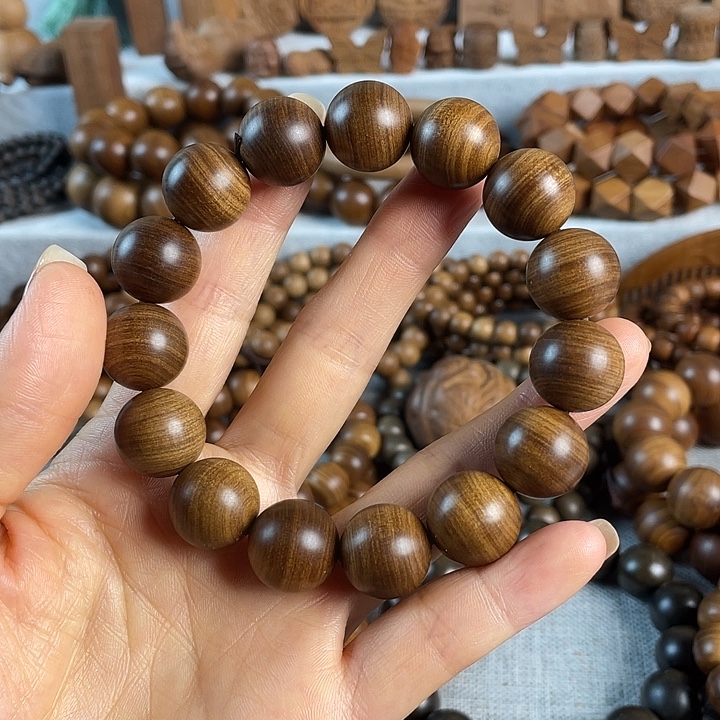 木老山檀1.5单圈手串