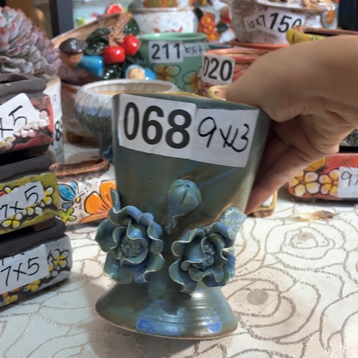 多肉花盆满15包邮