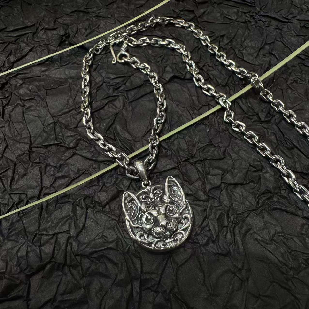 坠链均925银 【ATAYI】2025新款S925银男女同款项链情侣款素款