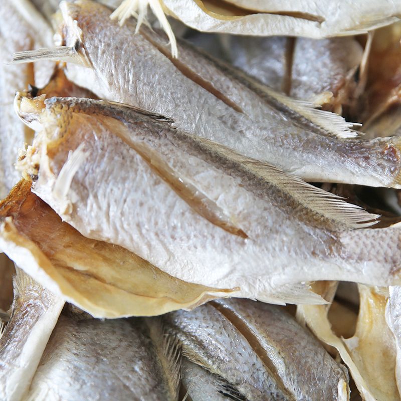 台州白梅鱼白梅鲞去头去内脏咸鱼海鲜干货散装
