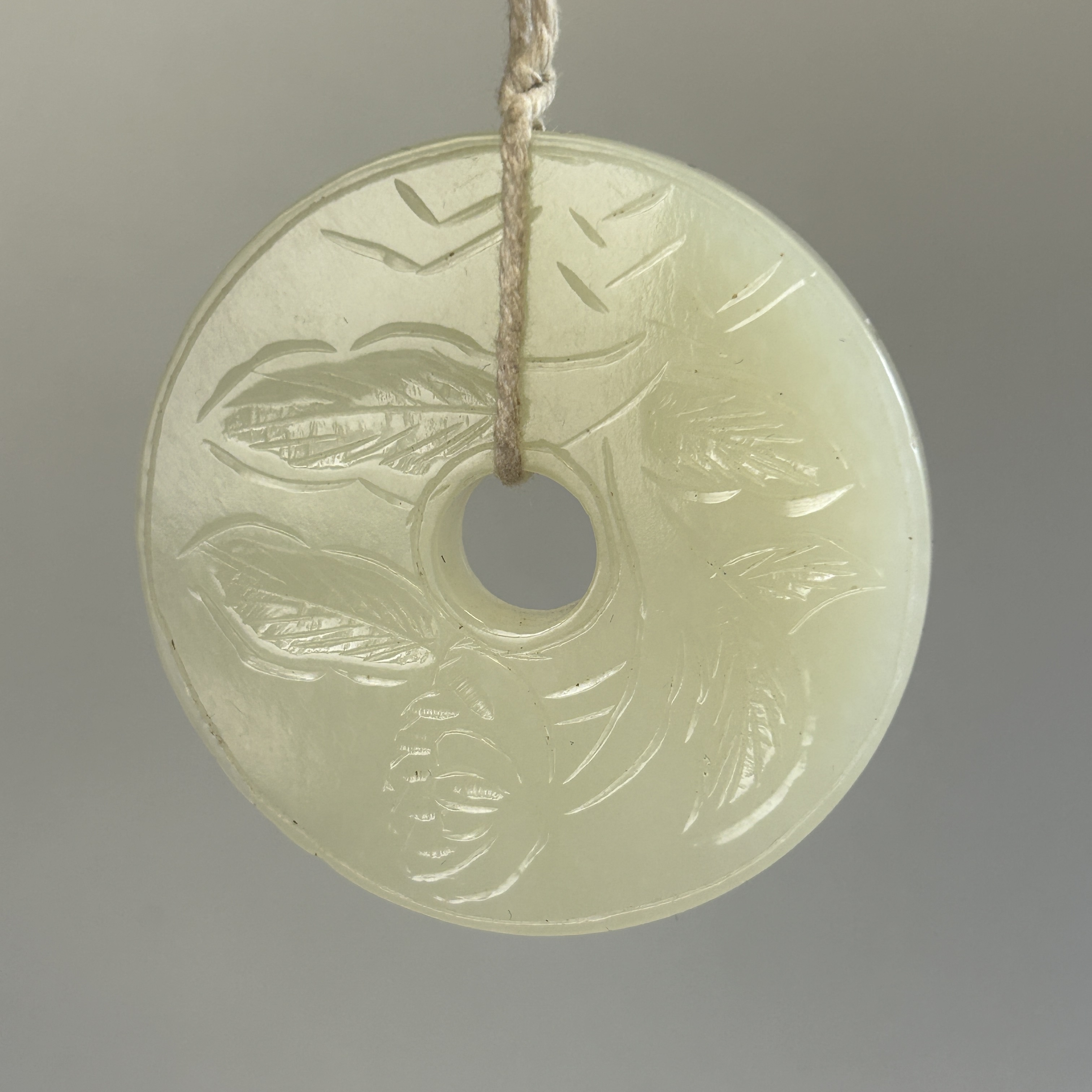 清代新疆和田玉玉璧3816