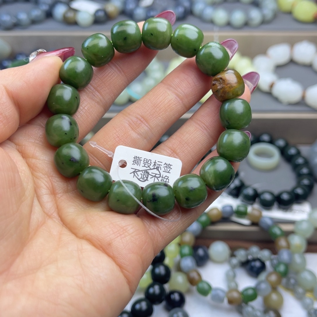 和田玉手链未镶嵌