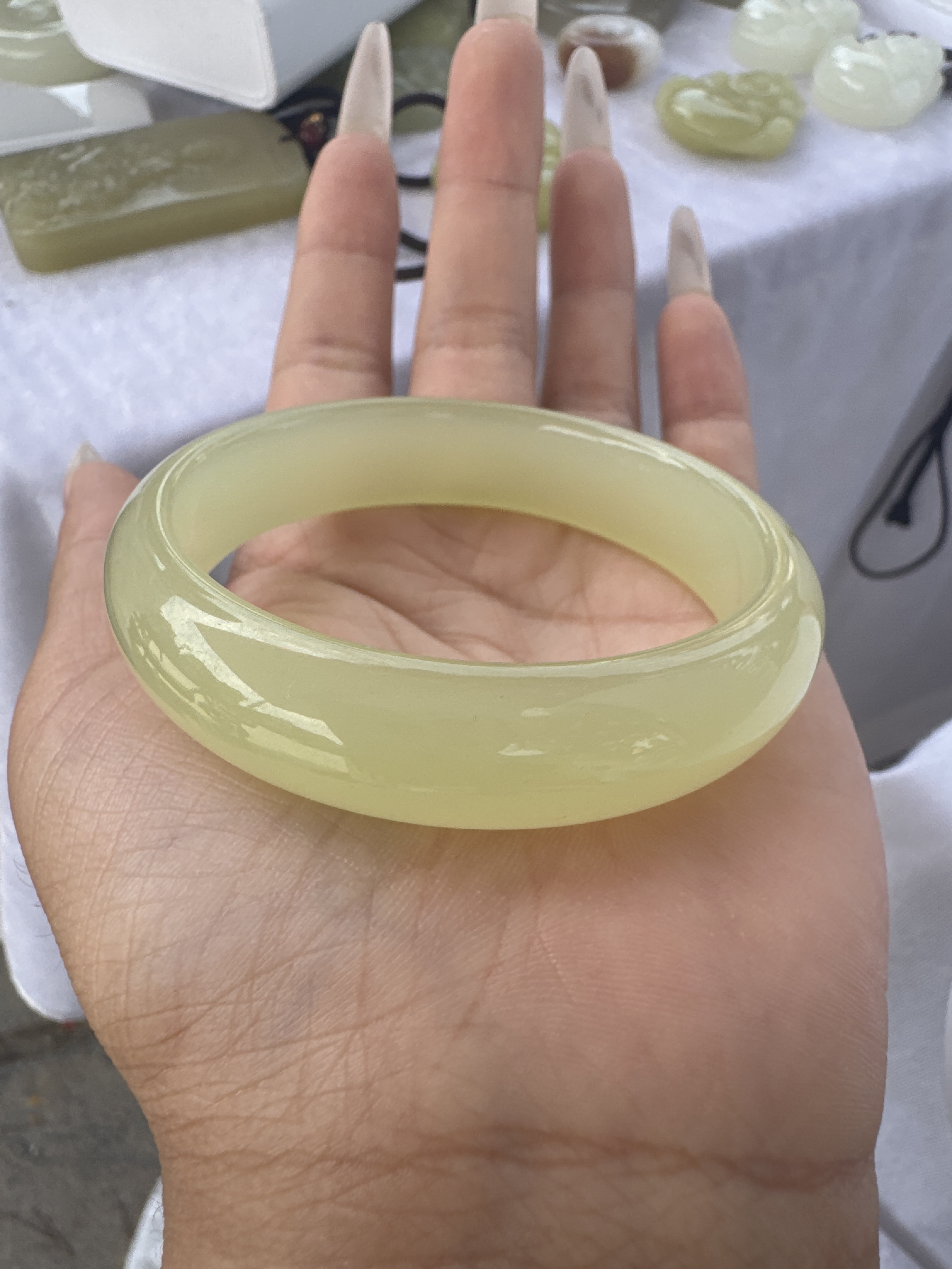 高端精品葡萄肉手镯52-64