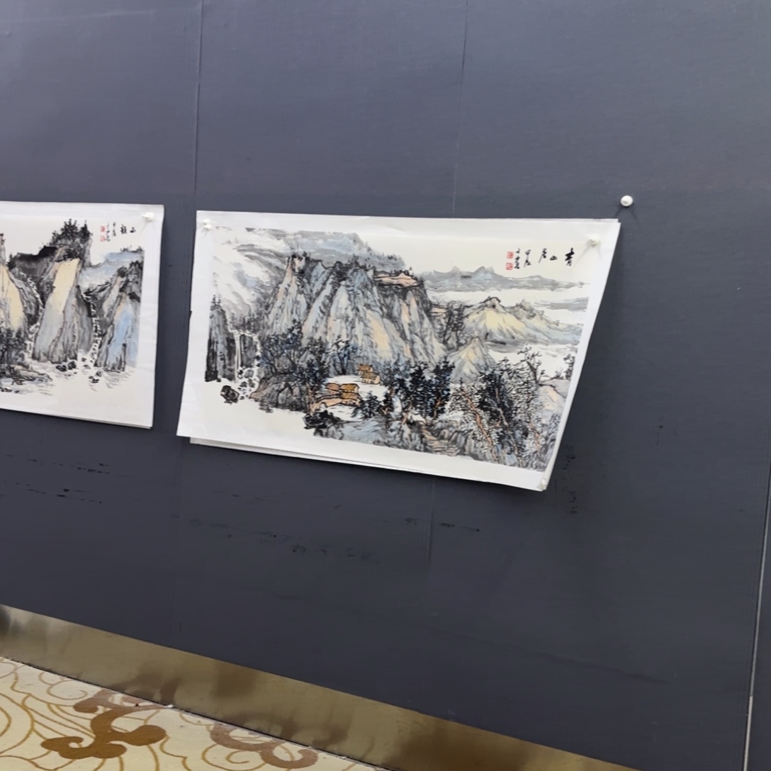 刘***画国画于少宏六张作品童