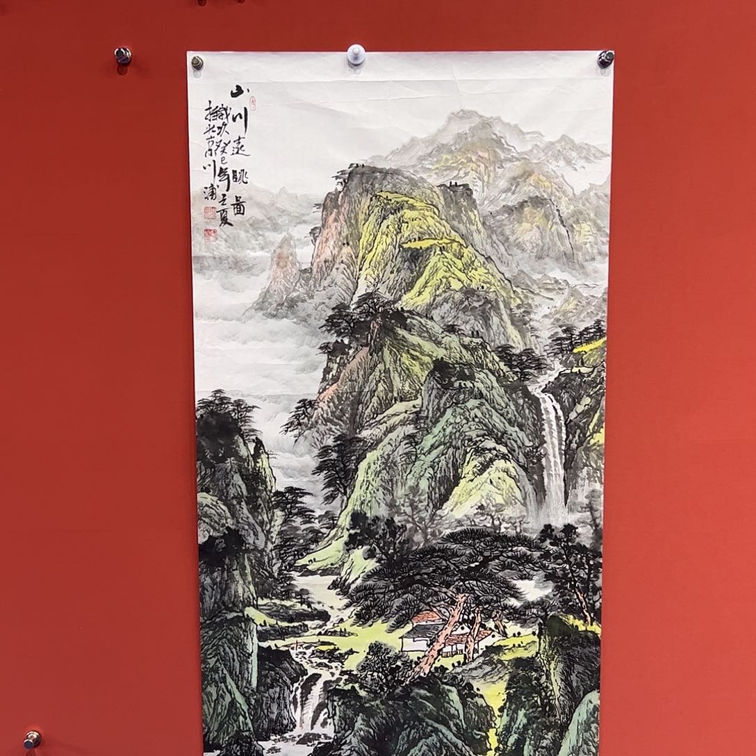 国画李川浦画家作品