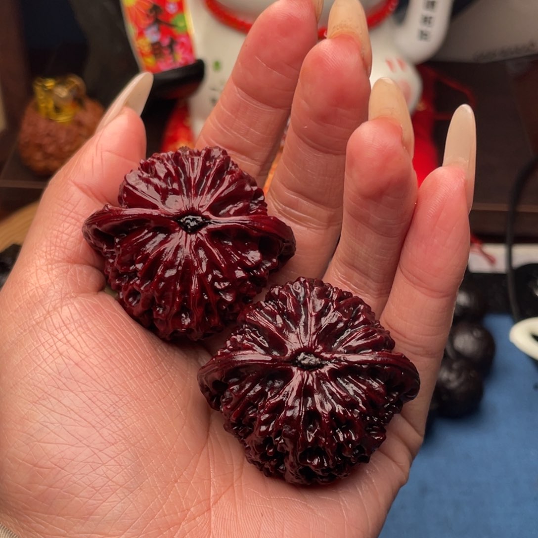 吊坠文玩核桃一*球灯