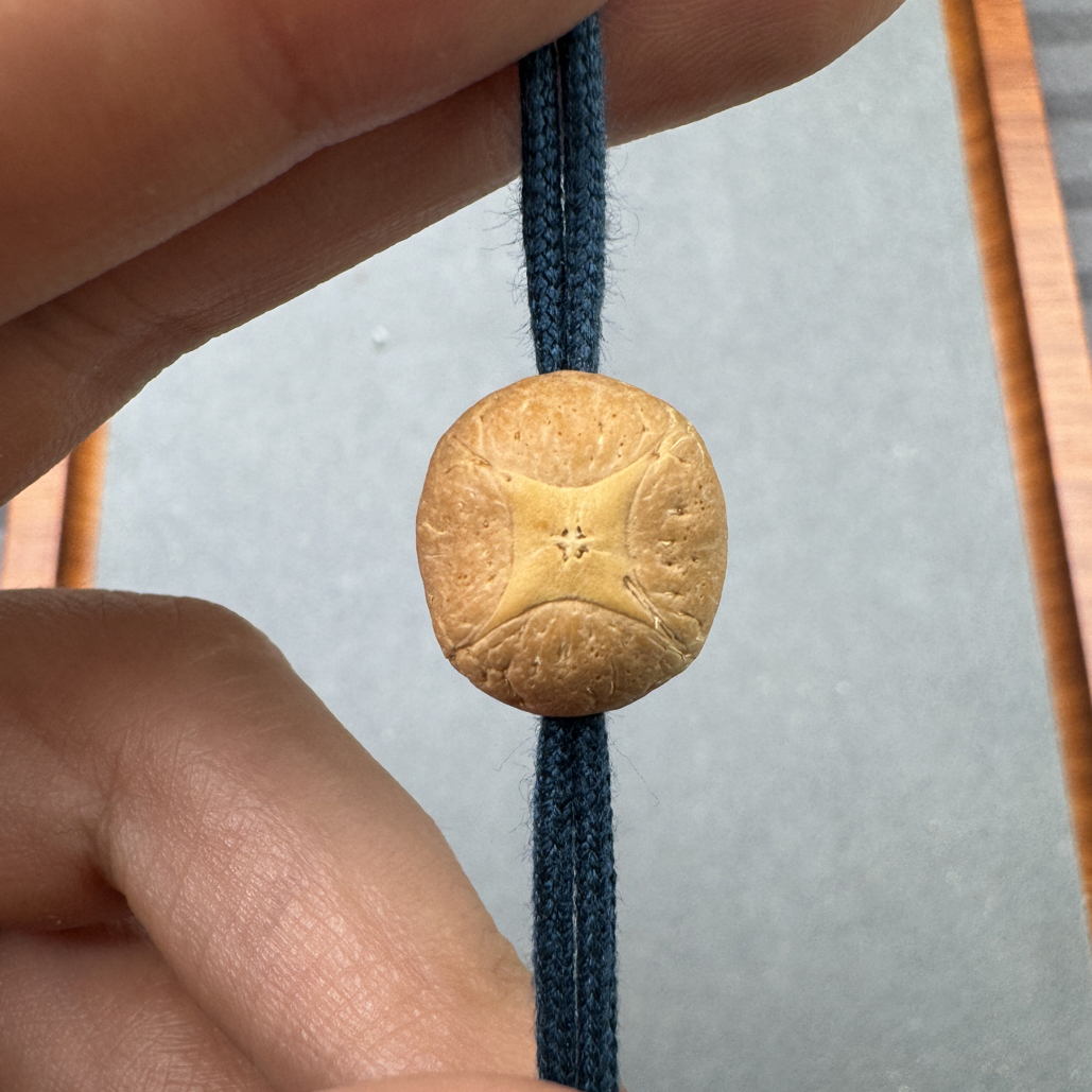 14mm实心麒麟，凤眼菩提手串背云