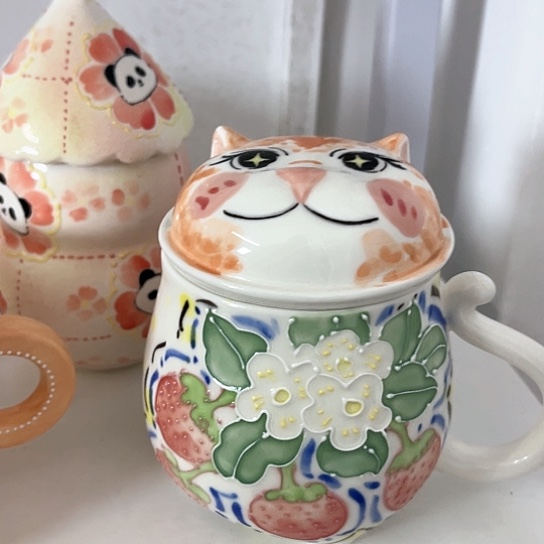 手绘高温釉下彩陶瓷