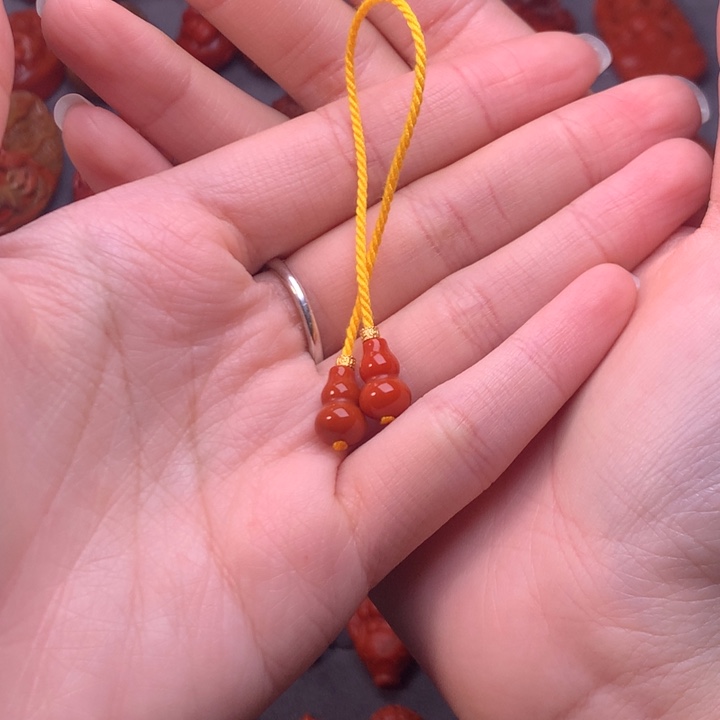 【闪购商品】未镶嵌配饰卡7mm南红玛瑙