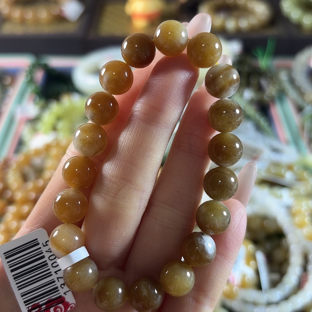 和田玉未镶嵌手链394