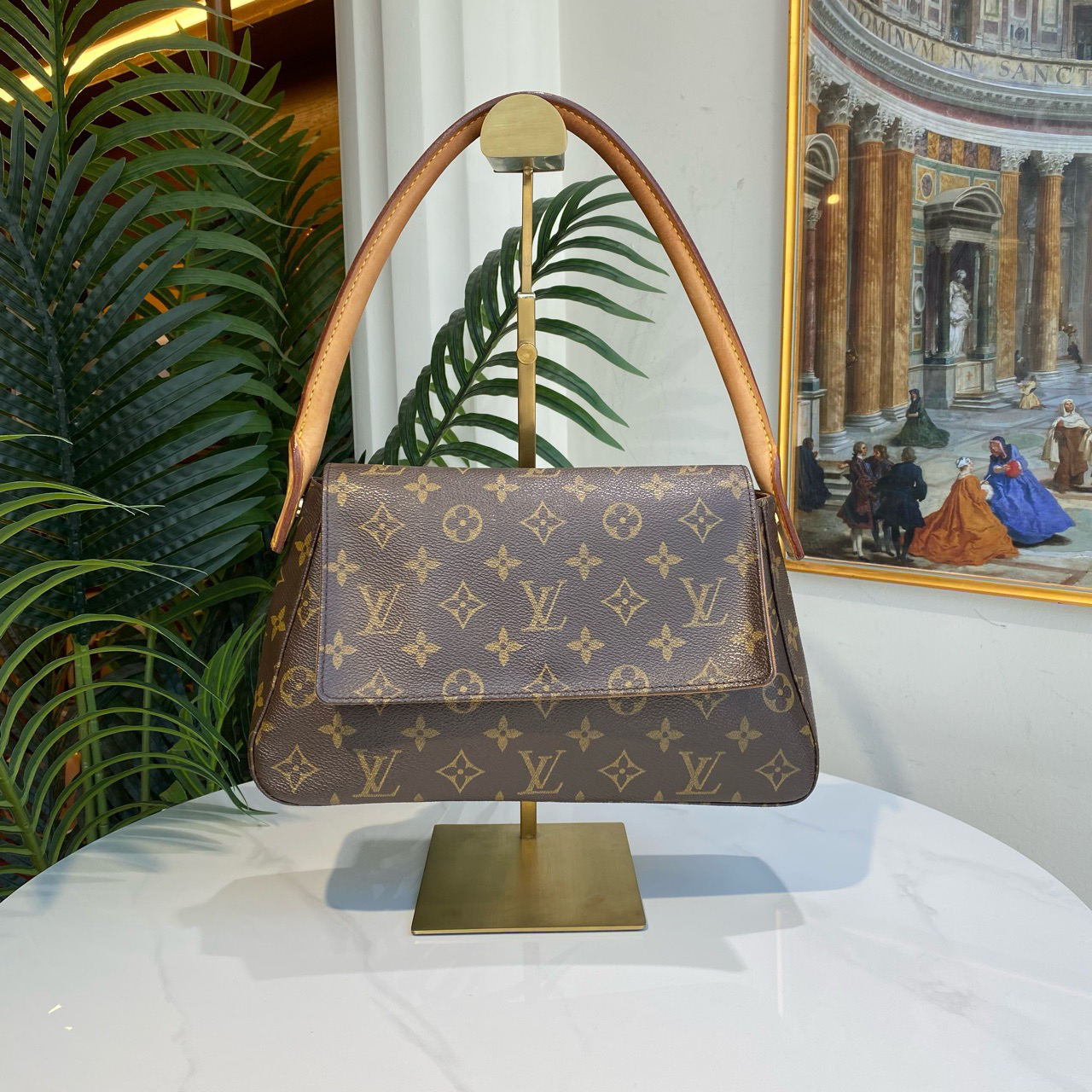 95新 LouisVuitton/路易威登 多宝二奢/Lv 小号名媛 03年/95545